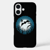 Bats and Trees Against the Moon Case-Mate iPhone Case (Achterkant)