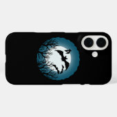 Bats and Trees Against the Moon Case-Mate iPhone Case (Achterkant (horizontaal))