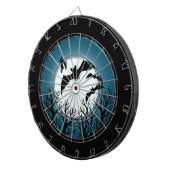 Bats and Trees Against the Moon Dartbord (Voorkant Rechts)