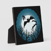 Bats and Trees Against the Moon Fotoplaat (Voorkant)