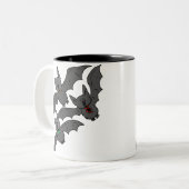 Bats Attack Tweekleurige Koffiemok (Voorkant links)