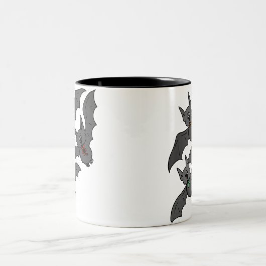 Bats Attack Tweekleurige Koffiemok (Center)