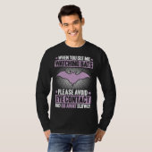Bats Avoid Eye Contact Bat  Animal Bat T-shirt (Voorkant volledig)