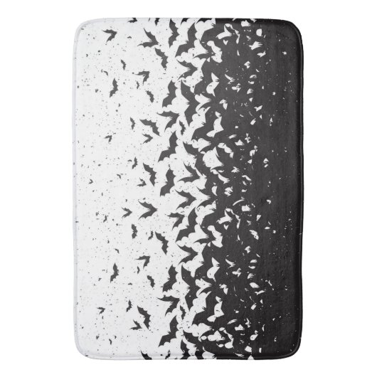 Bats Bath Mat (Voorkant Verticaal)