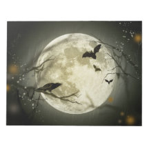 Bats by the Moon op Halloween