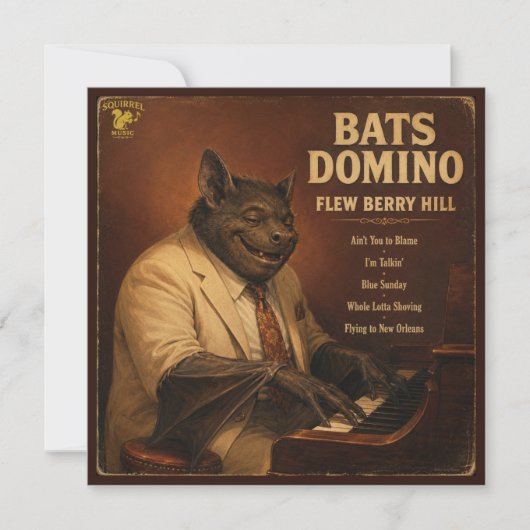 Bats Domino Album: een Parodie (Voorkant)