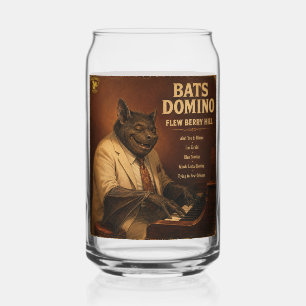 Bats Domino Album: een Parodie Blikvorm Glas