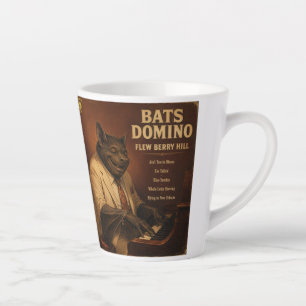 Bats Domino Album: een Parodie Latte Mok