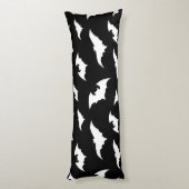 Bats Everywhere Spooky Halloween Decor Lichaamskussen (Achterkant (Verticaal))