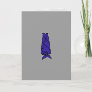 Bat's Eye Uitzicht card Bedankkaart