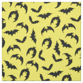 Bats Gothic Halloween Deep Blue Stof (Swatch)