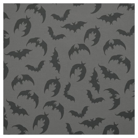 Bats Gothic Halloween Stof (Swatch)