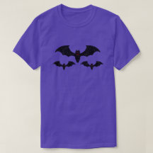 Bats Halloween Glitter T-Shirt