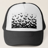 Bats Halloween Horror Vampire Trucker Pet (Voorkant)