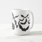 Bats Halloween Koffiemok (Voorkant rechts)