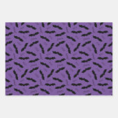 Bats Halloween Party Inpakpapier Vel (Voorkant 3)