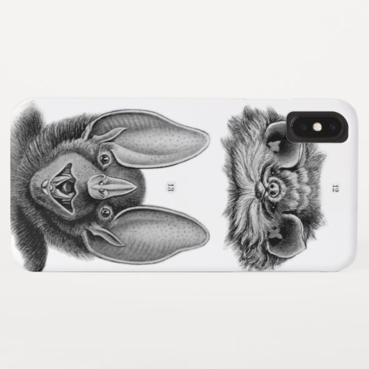  Bats iPhone Barely Er Hoesje voor Vampiers (Achterkant (horizontaal))