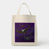 Bats Night Sky Tote Bag (Achterkant)