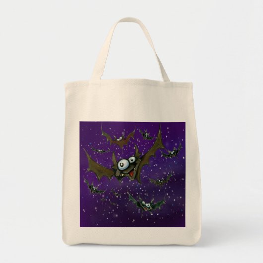 Bats Night Sky Tote Bag (Voorkant)