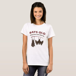 Bats QLD Colored Womans Basic T-Shirt