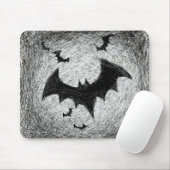 Bats Scratch Mousepad Muismat (Met muis)