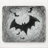 Bats Scratch Mousepad Muismat (Voorkant)