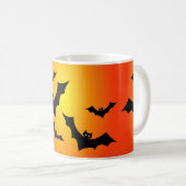 Bats White Coffee Mok (Voorkant rechts)