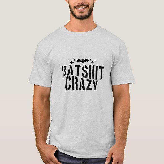 Batshit Crazy, Halloween T-shirt (Voorkant)
