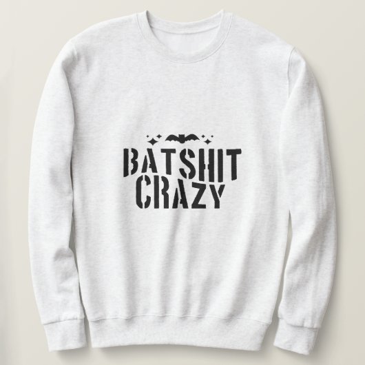 Batshit Crazy, Halloween Trui (Design voorkant)