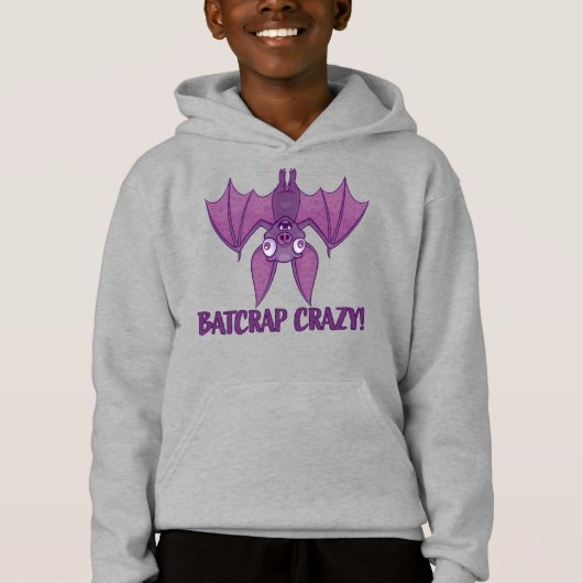 Batshit Crazy Wacky Cartoon Bat (Voorkant)