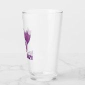 Batshit Crazy Wacky Cartoon Bat Glas (Links)