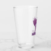 Batshit Crazy Wacky Cartoon Bat Glas (Rechts)