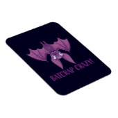 Batshit Crazy Wacky Cartoon Bat Magneet (Rechterzijde)
