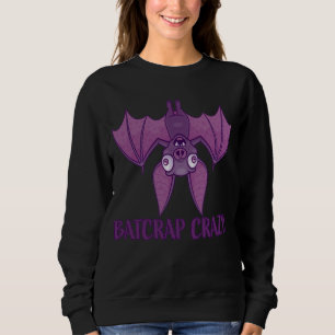 Batshit Crazy Wacky Cartoon Bat Trui