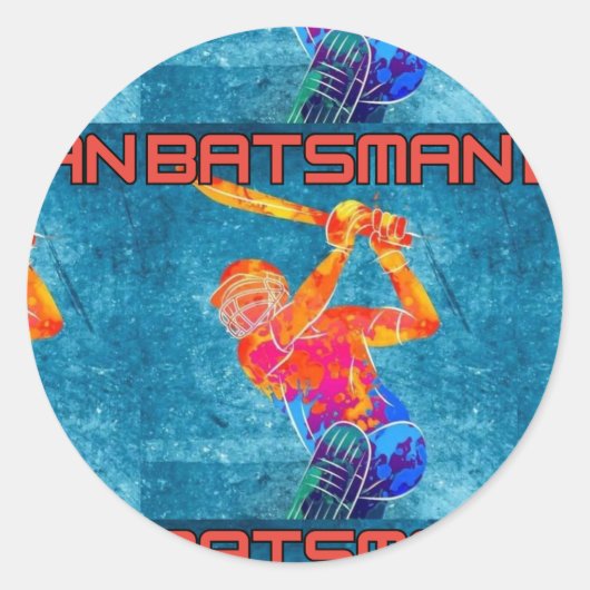 Batsman Stickers 2024 (Voorkant)
