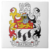 Batson Family Crest Tegeltje (Voorkant)