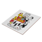 Batson Family Crest Tegeltje (Zijkant)