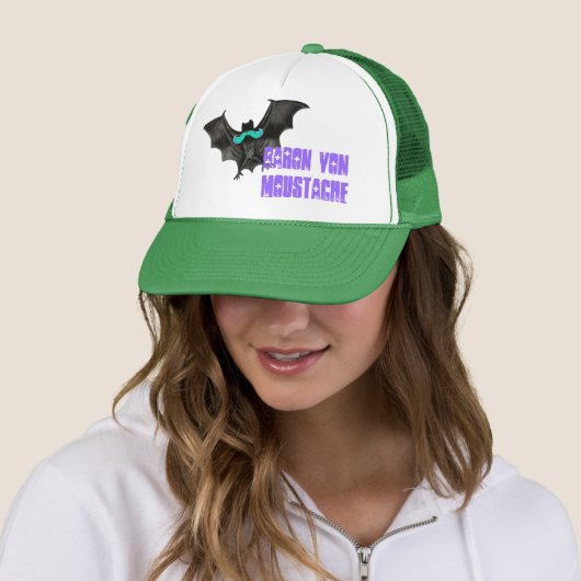 Batstache Trucker Pet (In situ)