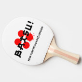 BATSU! De peddel Tafeltennisbatje (Zijkant)