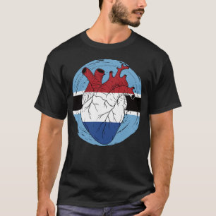 Batswana Botswana Koningsdag Nederland T-shirt