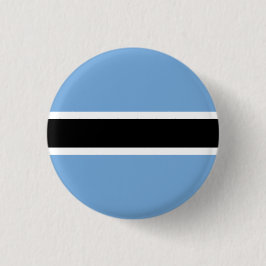 Batswana Vlag, Vlag van Botswana Ronde Button 3,2 Cm