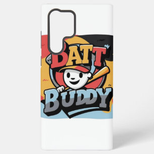 Batt Buddy Cartoon Honkbal Mobiele Hoes Samsung Galaxy Hoesje