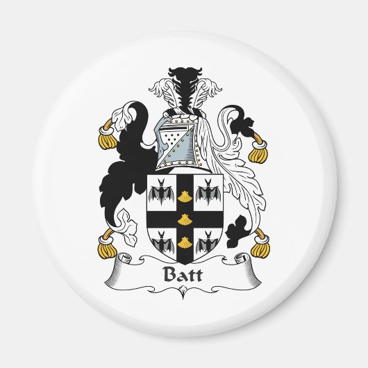 Batt Family Crest Magneet (Voorkant)