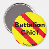 Battalion Chief magnet (Voorkant / Achterkant)
