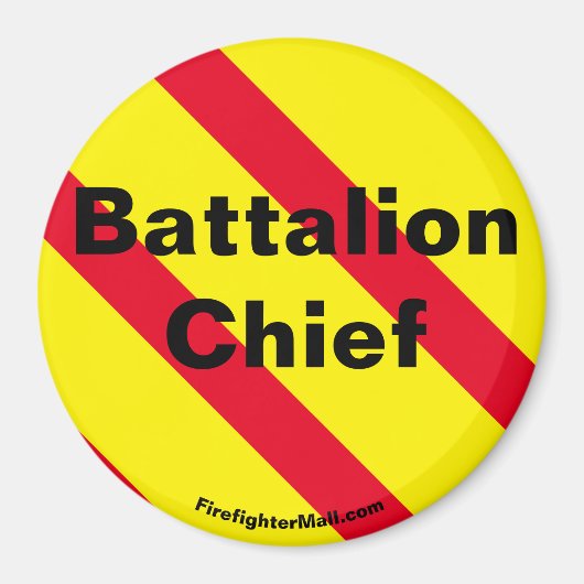 Battalion Chief magnet (Voorkant)