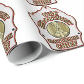 Battalion Chief Shield Design Cadeaupapier (Rol Hoek)