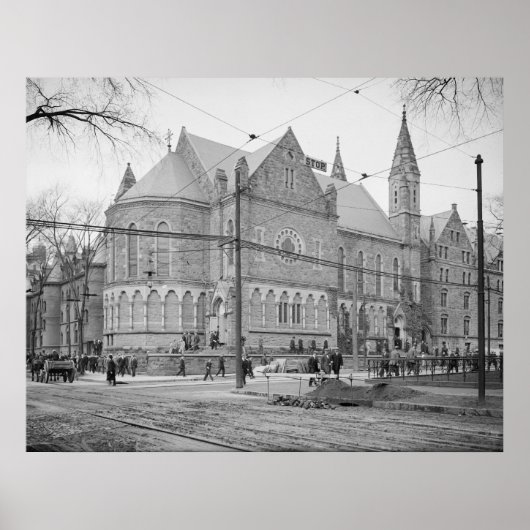 Battell Chapel (Universiteit van Yale) Poster (Voorkant)