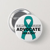 Batten Disease Advocate Lint Witte Button (Voorkant /achterkant)