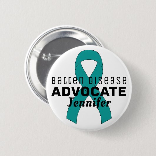 Batten Disease Advocate Lint Witte Button (Voorkant /achterkant)