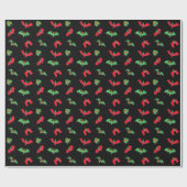 BATTEN IN PETTEN kerstcadeaupapier Cadeaupapier (Vlak)